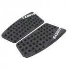Motorcycle Anti slip Tank Pad Side Gas Knee Grip Traction Protector Stickers For Kawasaki Versys 650 black