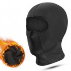 Motorcycle Full Face Mask Winter Warm Helmet For Men Women Cycling Motorbike Windproof Scarf Headgear Mask B2 basic black