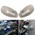 <span style='color:#F7840C'>Motorcycle</span> Hand Guard Handguard Wind Deflector Shield Protector For Honda 10mm brown