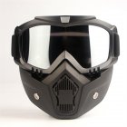 <span style='color:#F7840C'>Motorcycle</span> Helmet Mask Riding Off-road Equipment Outdoor Military Enthusiasts CS Goggles Mask