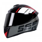 Motorcycle Helmet cool Modular Moto Helmet With Inner Sun Visor Safety Double Lens Racing Full Face the Helmet Moto Helmet Knight Grey SER_L