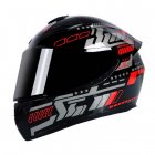 Motorcycle Helmet cool Modular Moto Helmet With Inner Sun Visor Safety Double Lens Racing Full Face the Helmet Moto Helmet Knight Pulse Red_XL