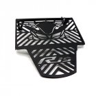 Motorcycle Radiator Grille Aluminium Alloy Water Tank Guard Protective Cover for YAMAHA R15 V3  black