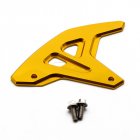 Motorcycle Rear Brake Disc Guard Cover Protector Rear sprocket protection for SUZUKI DRZ400SM gold