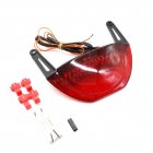 Motorcycle Rear Tail Light Brake Turn Signal Integrated LED Taillight for HONDA CBR600RR 08 12 Red shell