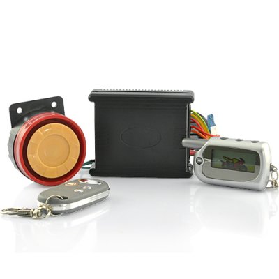 2-Way Motorcycle Alarm w/ 100 Meter Range