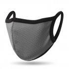 Mouth Masks Quick-drying Breathable Dust-proof Outdoor Masks For Men Women Spring Summer Face Shield Cover Gray _One size