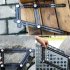 Multi Angle Aluminium Alloy Measuring Ruler Six folding Ruler Metal Tool for Puncher Carpentry
