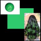 Multicolor Disposable Hair Color Wax Dye One-time Molding Paste Hair Dye Wax Mud Cream green