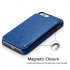 Multifunction Magnetic Leather Wallet Case Card Slot Shockproof Full Protection Cover for iPhone X 7 8 7 8 Plus blue2JMB