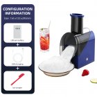 Multifunctional Ice Crusher USB Rechargeable Double Blade Electric Ice Maker