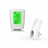 Multifunctional Wireless Thermostat Socket LCD Temperature Control Socket European regulations
