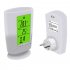 Multifunctional Wireless Thermostat Socket LCD Temperature Control Socket European regulations