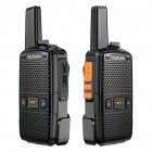 N5 5w Wireless Civil Mini Walkie-talkie 4800mah Type-c Rechargeable 400-470mhz Portable Waterproof Work Intercom AU