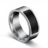 NFC Multifunctional Waterproof Intelligent Ring Smart Digital Ring Gift black 8