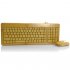 Natural Bamboo Keyboard and Mouse Combo