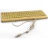 Natural Bamboo Keyboard and Mouse Combo