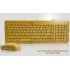 Natural Bamboo Keyboard and Mouse Combo