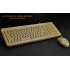 Natural Bamboo Keyboard and Mouse Combo