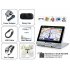 Navitron 5 Inch HD Touchscreen GPS Navigator with Metal Cover  4GB  600MHz CPU  SiRF V 