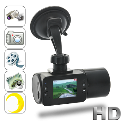 720P HD In-Car DVR with Nightvision