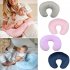 Nursing Pillow Cover Breastfeeding Pillow Slipcover Fits u type Nursing Pillow for Baby Boy Girl Pink