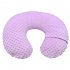 Nursing Pillow Cover Breastfeeding Pillow Slipcover Fits u type Nursing Pillow for Baby Boy Girl Light purple