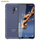 Original OUKITEL Y1000  6.1inch Waterdrop Display Mobile Phone 8MP+5MP 2G+32G Dual SIM 4 Core Android Phone Navy blue