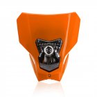Off Road Dual Sport Motocross Headlight KTMH4 Running Head Lamp Halogen orange