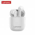 Original LENOVO XT89 Tws Wireless Bluetooth Headset <span style='color:#F7840C'>Waterproof</span> Touch Control Hifi Earphones White