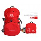 Outdoor Backpack Camping Climbing Bag Waterproof Mountaineering Hiking Rucksack red