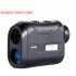 Outdoor Rangefinder Precise Handheld Distance Meter Rangefinder Manual Focus Adjustment Telescope AK 1200H