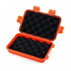Outdoor Shockproof Waterproof Boxes Survival Airtight Case Holder For Storage Matches Small <span style='color:#F7840C'>Tools</span> Travel Sealed Containers Orange