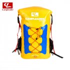 Outdoor Three Color Backpack Swimming Fashing Drifting River Tracing Backpack Airbag yellow_56*32*20cm