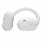 Ows Wireless Bluetooth 5.0 Headphones Air Conduction Sports Earphones Noise Canceling Headset White