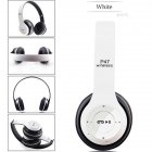 P47 Foldable Wireless  Headphones, Tablet Bluetooth-compatible Headset With Mic, Compatible For Mobile Xiaomi Iphone Sumsamg White