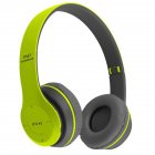 P47 Wireless Bluetooth Headphone Subwoofer Music Headset Head-mounted Sports Gaming Earphones green