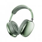 P9promax Bluetooth Headphones Over Ear Wireless Headphones With Microphone Lightweight Headset green