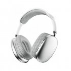 P9promax Bluetooth Headphones Over Ear Wireless Headphones With Microphone Lightweight Headset White