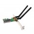 PCI E 300Mbps 1200Mbps Dual Band Wireless Network Card for PC Receiver Transmitter