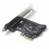 PCI E SATA 1X 4X 8X 16X PCI E Cards to SATA 3 0 2 Port SATA III 6Gbps Expansion Adapter Boards Add On Cards black