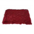 Pet Autumn Winter Dog Nest Warm Mattress Cat Sleeping Pad Long Blanket Red wine_L-105*90