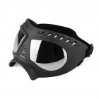 Pet Dog Sun Glasses Goggles Waterproof Snowproof UV Protective Sunglasses Eye Wear Pet Accessories black Size L