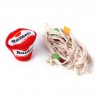 Pet Plush Sniffing Toy Removable Ramen Bubble Bucket Cat Dog Tooth Cleaning