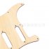 Pickguard Maple Carving Pickguard Scratchplate Guitar Accessories for Electric Guitar Wood Color