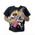 Playable Electric Rock Guitar T Shirt XL