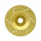 Porcelain Cutting Disc for Grinder Diamond Brazing Slice Cutting Tool
