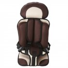 Portable Baby Safety <span style='color:#F7840C'>Seat</span> Cushion Pad Thickening Sponge Kids <span style='color:#F7840C'>Car</span> <span style='color:#F7840C'>Seats</span> for Infant Boys Girls Brown