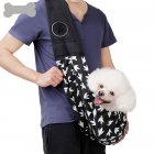 Portable Backpack Single Shoulder Carrier Bag for Pet Cat Dog Teddy Outdoor Hiking Travel black_56*28cm