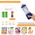 Portable Blender Type C Rechargeable Juicer Cup Electric Blender for Travel Kitchen 380ml White